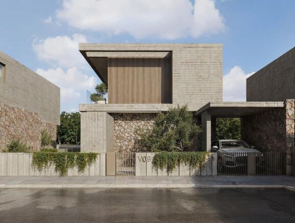Front of Villa -...