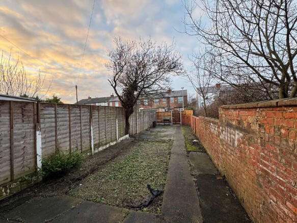 Rear of Property