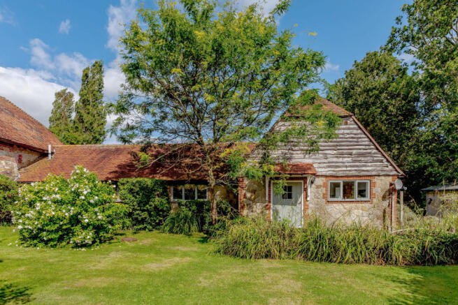 Rear of the house