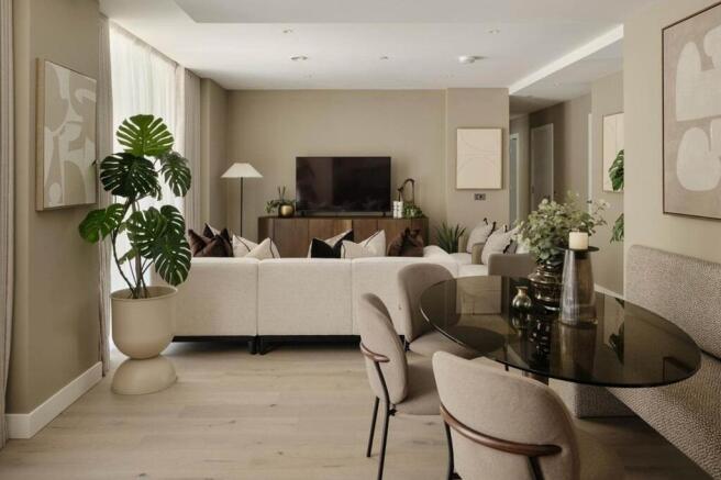 Open plan interiors