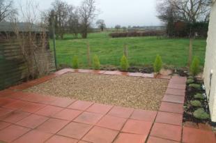 Rear garden