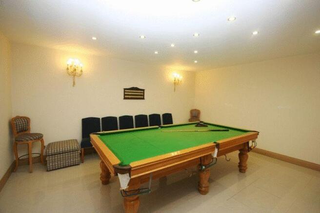 Pool room
