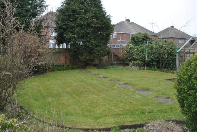 Rear garden
