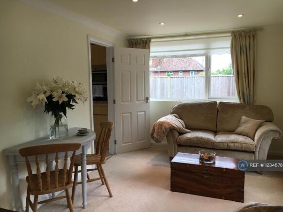 Living Room With Dining Table