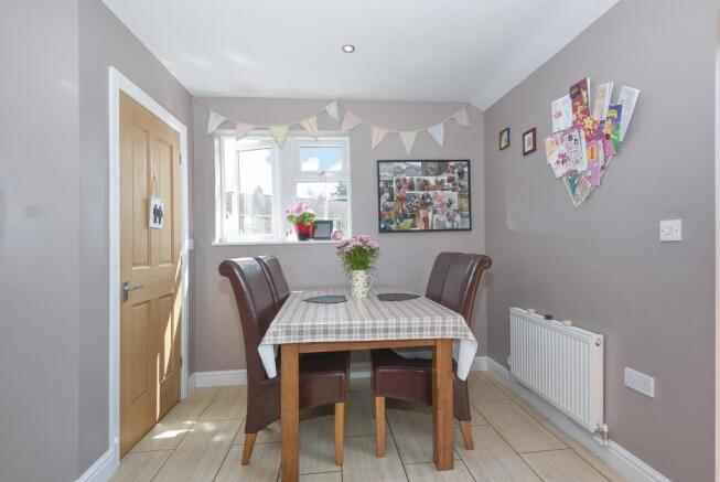 Separate dining room/occasional bedroom