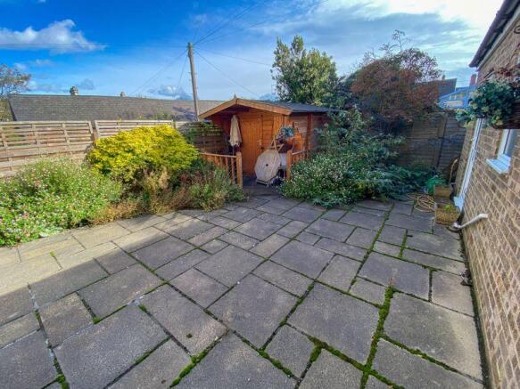 Rear garden