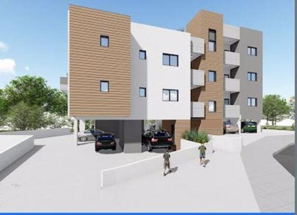 Front of Apartments