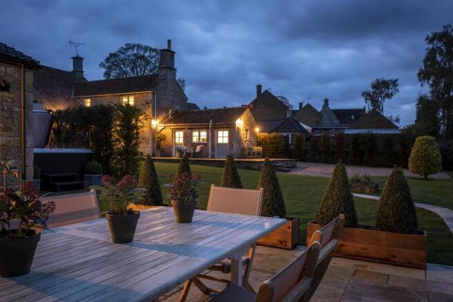 Terrace and house...