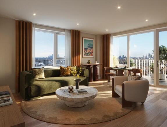 Living Area CGI