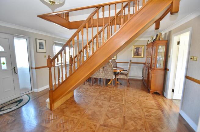 Hallway/Stairs off