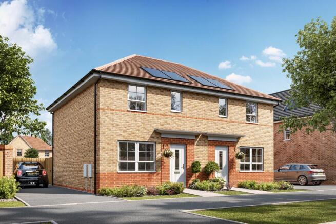 Outside of the 3 bedroom Ellerton 20 09 23