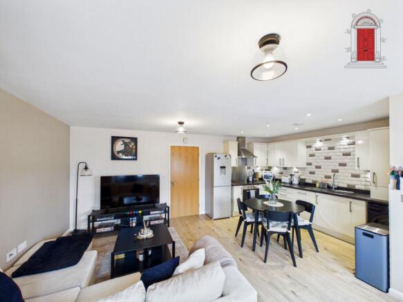Open Plan Lounge and Kitchen