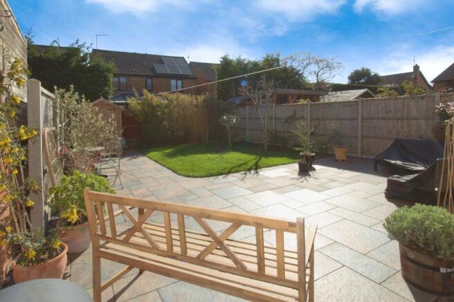 Rear garden