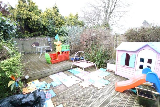 Rear garden