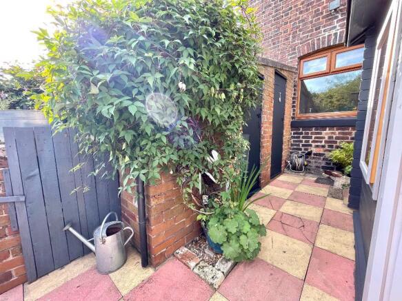 Rear garden