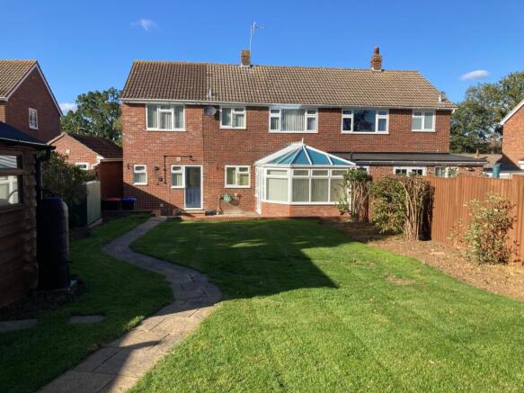 Rear of Property