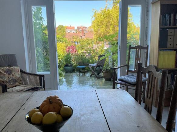 Dining Area To Garden