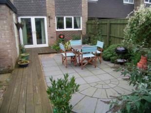 Rear Patio Area