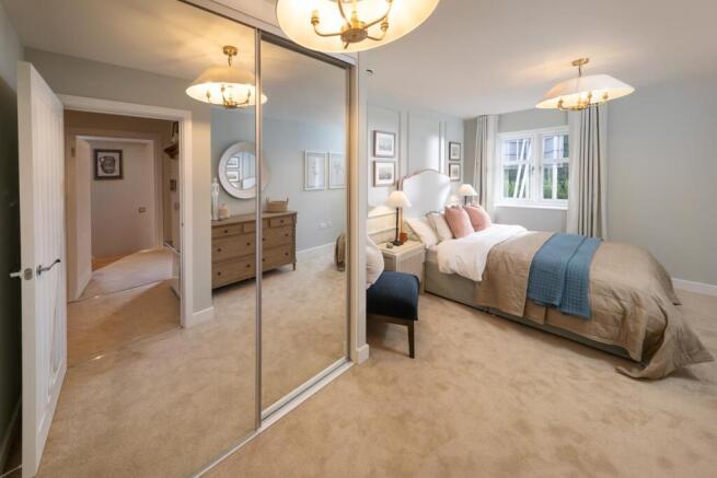 Show home bedroom