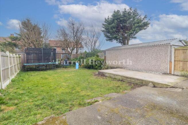 Rear garden