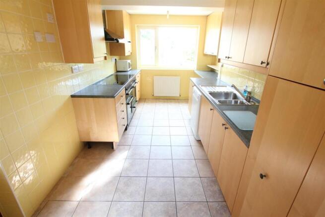 Extended kitchen to rear