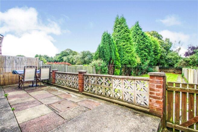 Rear Patio