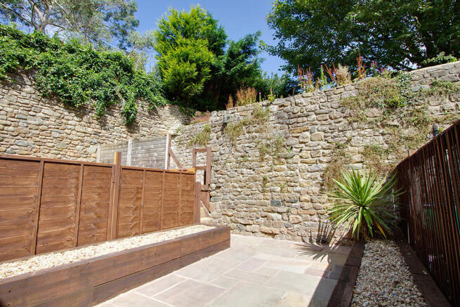 Rear garden