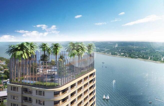 2 Bedroom Condo for Sale ¿ La Vista One, Chroy Changvar, Phnom Penh