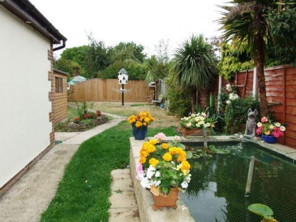 Rear garden