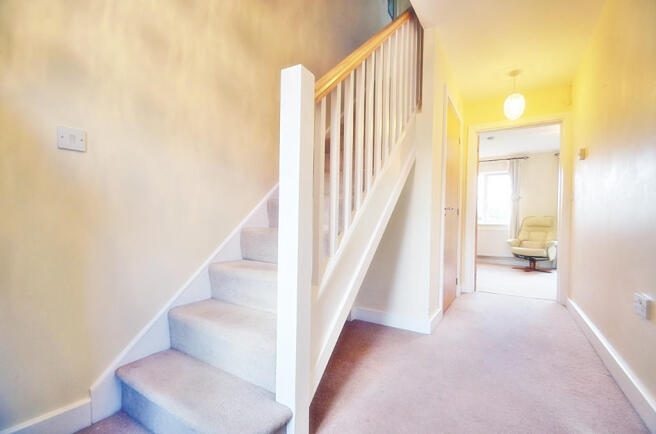 Spacious hallway