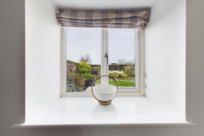 Views out to the garden from the lounge