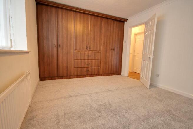 Bedroom One with fitted wardrobes