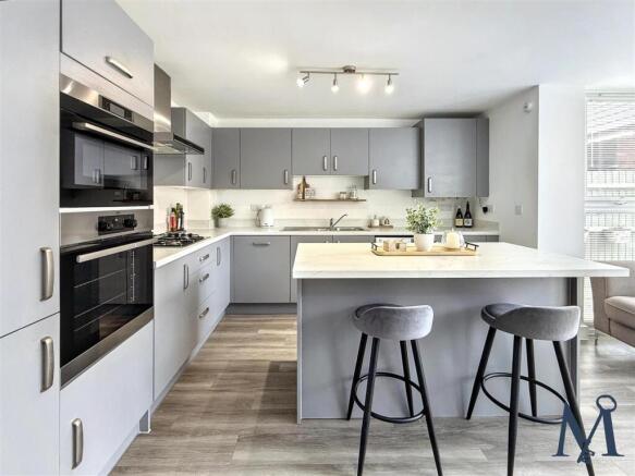 Kitchen, Living, Diner