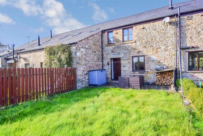 The rear garden
