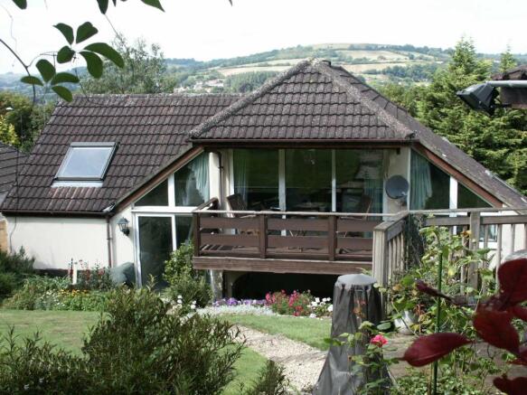 rear of property