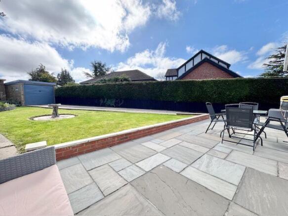 Patio to garden