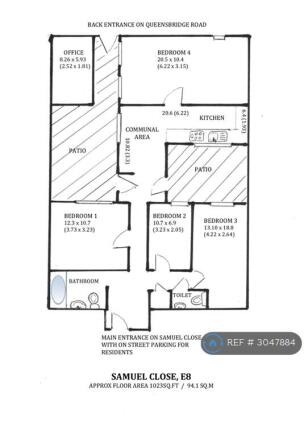 Bedroom 2 On Floorplan