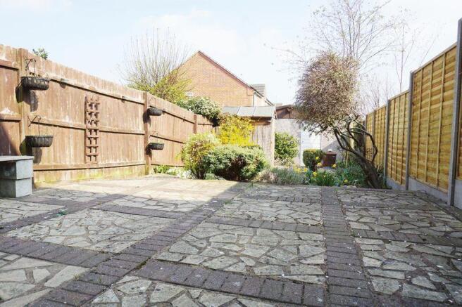 Rear garden