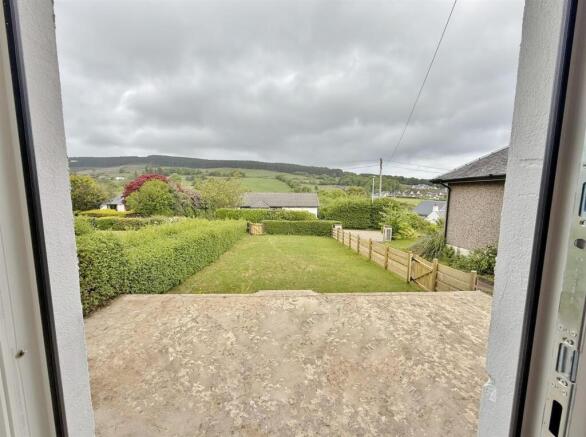 View from the front door