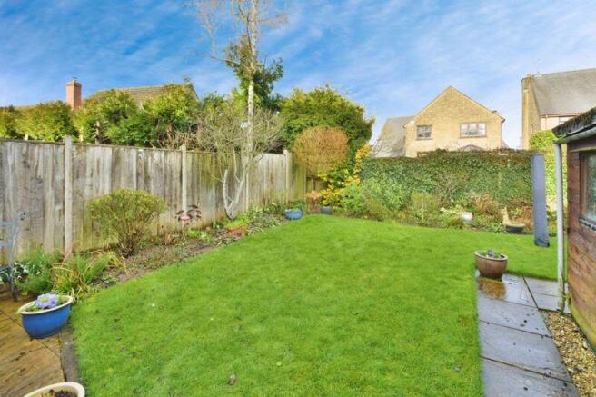 Rear garden