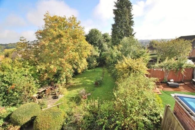 Garden view from Fir