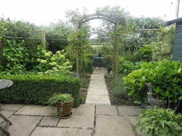 Rear garden