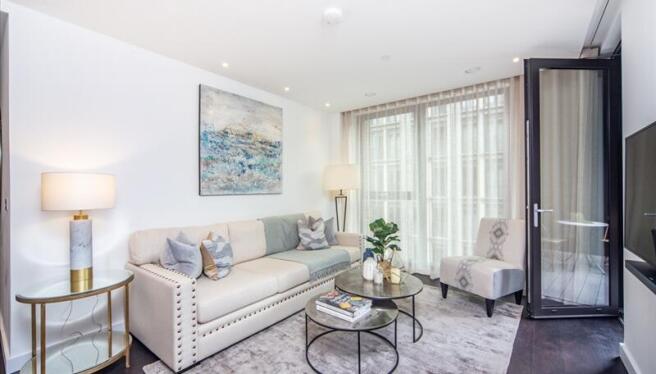 Two bedroom, two bathroom apartment