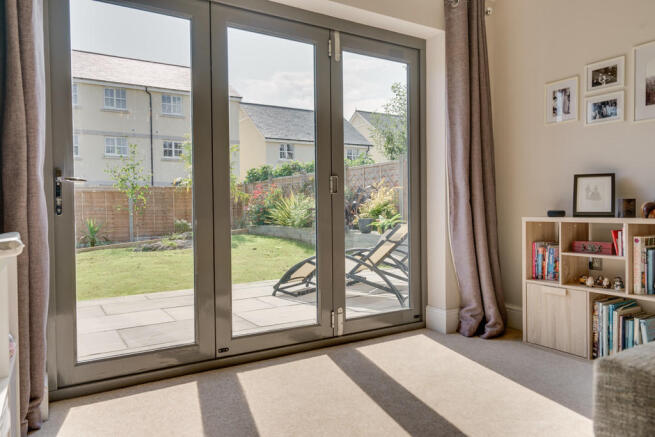 French doors in t...