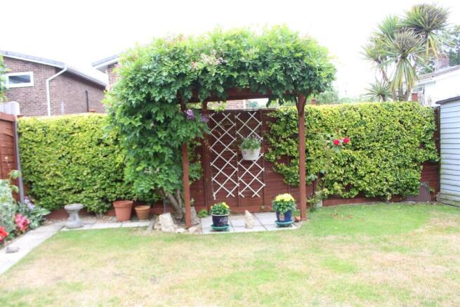 Rear garden