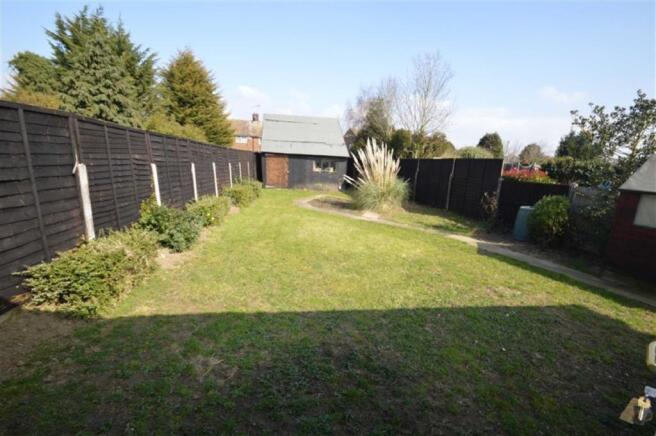 Rear garden