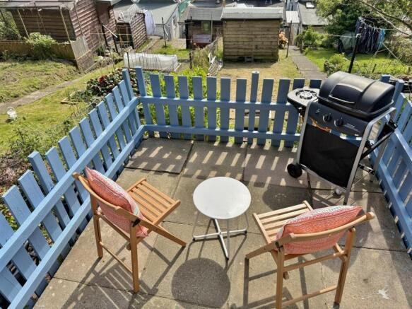 Patio at the summer house