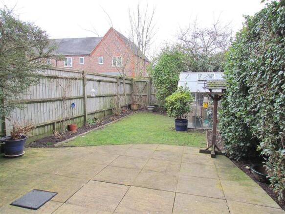 Rear garden