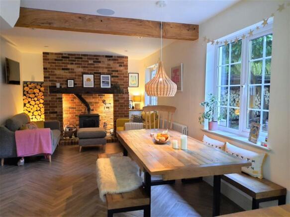 Open Plan Kitchen/dining/Sitting Room