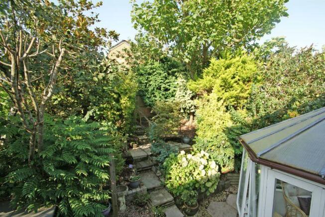 Garden from above